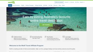 
                            2. Travel Affiliate Program – Wotif