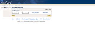 
                            8. Travel Card - Access My Account