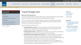 
                            5. Travel Charge Card | GSA