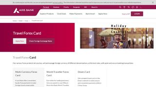 
                            2. Travel Forex Card - Apply Forex Card Online - Axis Bank