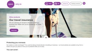 
                            3. Travel Insurance - Ageas