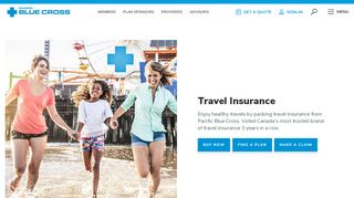 
                            7. Travel Insurance - Pacific Blue Cross