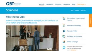 
                            7. Travel management made simple for business - QBT