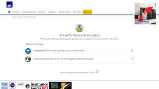 
                            5. Travel & Personal Accident Insurance | AXA …