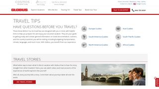 
                            1. Travel Tips - Globus® Escorted Tours