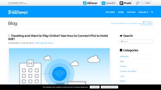 
                            3. Traveling and Want to Play Online? See How to Connect PS4 to Hotel ...