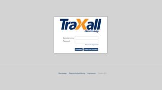 
                            9. TraXall Germany Fleet Portal - Login