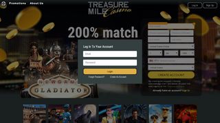 
                            8. Treasure Mile | Login