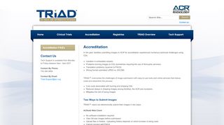 
                            7. TRIAD Portal > Accreditation