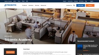 
                            2. Tricentis Academy - Tricentis