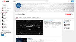 
                            7. Tricentis Academy - YouTube