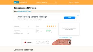 
                            5. Tricksgames2017.com - Easy Counter