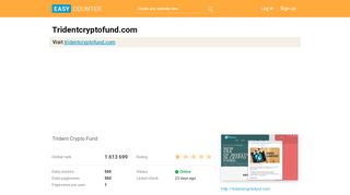 
                            5. Tridentcryptofund.com: Trident Crypto Fund