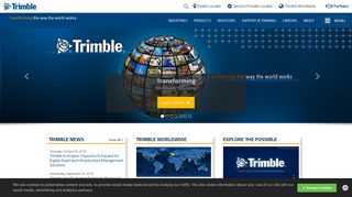 
                            8. Trimble - Transforming the Way the World Works