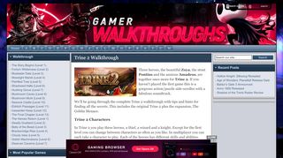 
                            4. Trine 2 Walkthrough - Gamer Walkthroughs