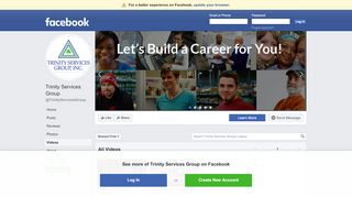 
                            7. Trinity Services Group - Videos | Facebook