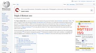 
                            2. Triple J Hottest 100 - Wikipedia