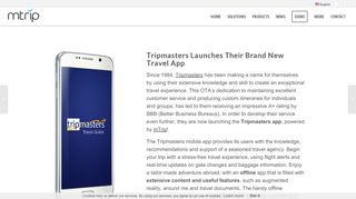 
                            6. Tripmasters Launches Their Brand New Travel App