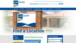 
                            6. TriPoint Medical Center - Lake Health