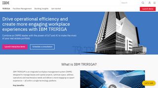 
                            6. TRIRIGA - Overview | IBM Watson IoT