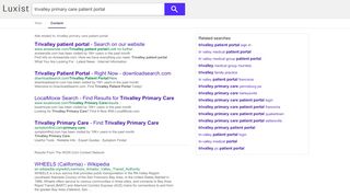 
                            8. trivalley primary care patient portal - Luxist - Content Results