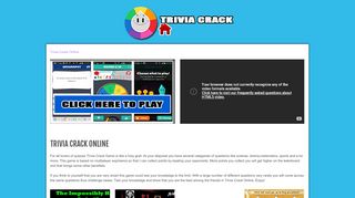 
                            7. Trivia Crack Online | Game Free!