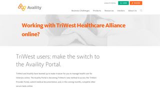 
                            8. TriWest - Availity