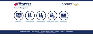 
                            7. TriWest Healthcare Alliance - Secure Login