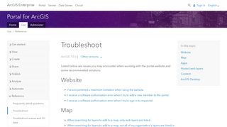 
                            2. Troubleshoot—Portal for ArcGIS - ArcGIS Enterprise - ArcGIS Online