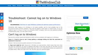 
                            3. Troubleshoot Windows login and password problems