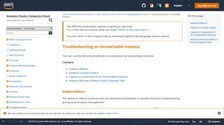 
                            7. Troubleshooting an Unreachable Instance - AWS …