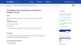 
                            3. Troubleshooting cached login credentials in Google Chrome ...