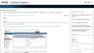 
                            9. Troubleshooting Captive Portal ... - Palo Alto Networks Knowledgebase