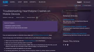 
                            3. Troubleshooting Hearthstone Crashes on Mobile Devices ...