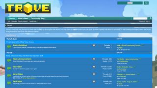 
                            7. Trove Forums