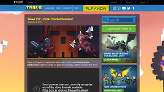 
                            4. Trove PvP – Enter the Battleverse! | Trove - Trion Worlds