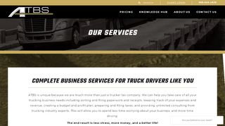 
                            1. Trucking Accounting, Tax, Bookkeeping, & Business Services ... - ATBS