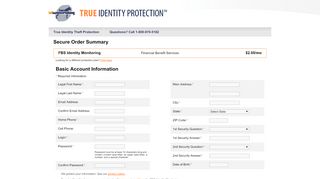 
                            5. True Identity Theft Protection (TM) - ID Watchdog