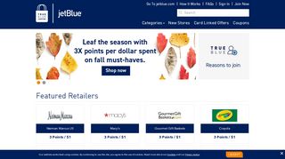 
                            1. TrueBlue Shopping : Shop online and earn points ... - JetBlue