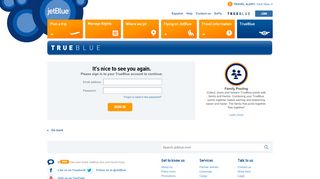 
                            3. TrueBlue: Single sign on - book.jetblue.com