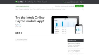 
                            4. Try the Intuit Online Payroll mobile app! - QuickBooks