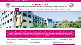 
                            11. TS EAMCET 2019 - eamcet.tsche.ac.in