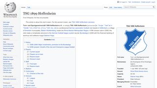 
                            1. TSG 1899 Hoffenheim - Wikipedia