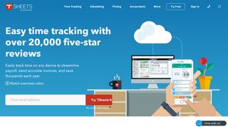 
                            9. TSheets - Free Time Tracking Software