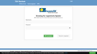 
                            1. TSV Reinbek - Login - tennis04