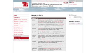 
                            3. TU Berlin: Helpful Links