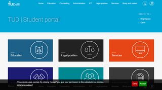 
                            3. TU Delft Student portal