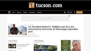 
                            3. Tucson.com - Arizona Daily Star - No. 1 Tucson …