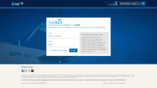 
                            5. Tudo Azul | Login - apps.voeazul.com.br