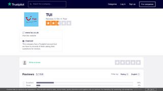 
                            9. TUI Reviews | Read Customer Service Reviews of www.tui.co.uk